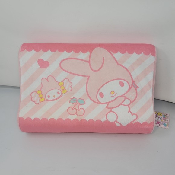 Sanrio My Melody Memory Foam Pillow Cushion Pink Kawaii - Picture 2 of 11